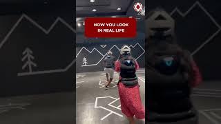  Real-Life Gamers vs. Their Virtual Alter Egos #ANVIO #Shorts #VR #vrgaming