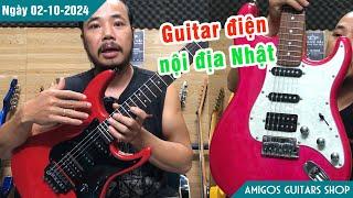 12 cây Guitar điện nội địa Nhật - đa dạng mẫu, giá rất rẻ | Ngày 02-10-2024 | Amigos Guitars Shop