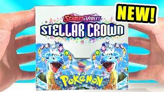 *NEW* Pokemon Stellar Crown Booster Box Opening