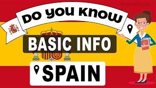 Do You Know Spain Basic Information | World Countries Information #163 - General Knowledge & Quizzes