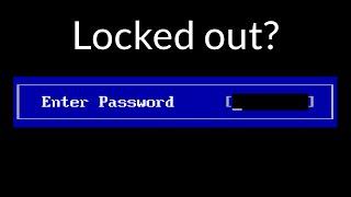How to reset a BIOS password in 10 minutes