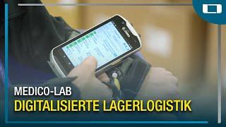 Digitales Lagermanagement mit Chargenrückverfolgung bei Medico-Lab