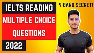 IELTS Reading Tips for Multiple Choice Questions | 9 Band Secret | Jitesh kadyan | 2022 |