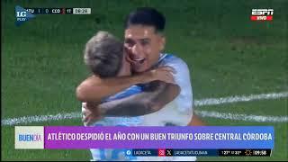 Atlético Tucumán venció 2 a 0 a Central Córdoba en el Monumental, qué dijo Facundo Sava