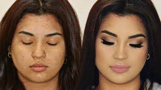 Si yo puedo maquillarme asi TU TAMBIEN PUEDES / tutorial de maquillaje sencillo facil paso a paso