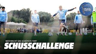 GUSTAV ins Eck & MIKI Latte rein  | SCHUSSCHALLENGE im Trainingslager