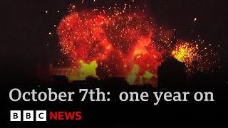 One year after October 7th a wider war threatens middle east | BBC News