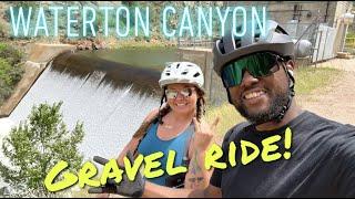 Waterton Canyon Gravel Bike Ride by the South Platte River in Littleton, CO