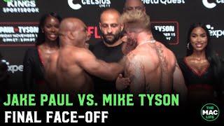 Mike Tyson SLAPS Jake Paul during Final Face Off