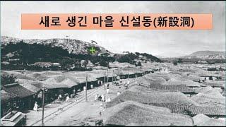 새로 생긴 마을 신설동(新設洞)