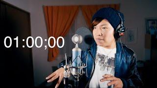 1 minute beatbox 3!!! / 1分間本気でビートボックスやってみた "More bass"