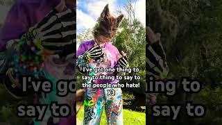 One thing to say to the people who hate! #furry #cringe #therian #antizoo #silly #goofy #genderfluid