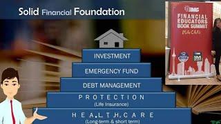 How to build a solid financial foundation| img | financial education| save and invest the right way