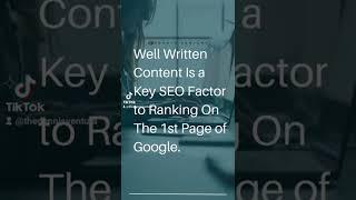 Content Is key to SEO #googleseo #howtodoseo #learnseo #seo #seobasics