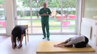 Estiramientos para mayores: Musculatura lumbar y abdominal