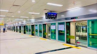 서울지하철 7호선 산곡역의 전동차들 / Seoul Line7. Sangok station trains