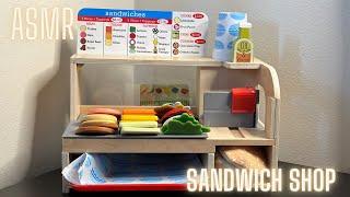 ASMR | Sandwich Shop, Whispering (Melissa and Doug Toy set)