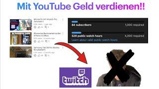 Mit YouTube Geld verdienen!! Meine Pläne für die Zukunft. Mit @appleprobros