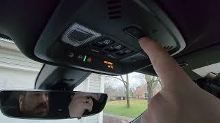 Programming a Chevy Garage Door Opener | 3 Button Garage Door Opener on 2023 Chevy Traverse