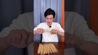 宣传无漆无蜡、天然竹木制成的筷子，它真的好用吗？ #天然竹筷 #筷子