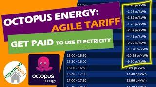 Octopus Energy: Agile Tariff - Get Paid To Use Electricity! How It Works And How To Sign Up