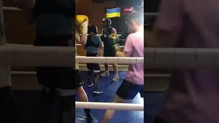 Тренування з боксу на Борщагівці