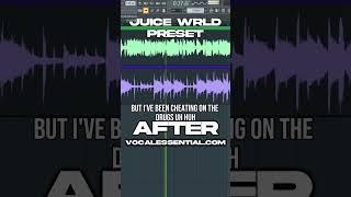 Juice WRLD Vocal Preset (How To Sound Like Juice WRLD in FL Studio) #shorts #juicewrld