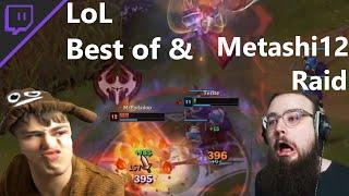 LoL RAGE & LIEBEMETASHI12 RAID️ TERSTE Streamhighlights League of Legends #12