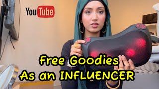 FREE GOODIES as an INFLUENCER #dailyvlogs