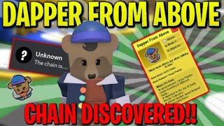 (READ DISC) *NEW* Dapper from above chain discovered!! | Roblox bee swarm simulator