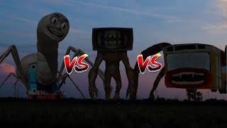 CURSED Thomas The Train VS Bus Eater VS NEW Megahorn