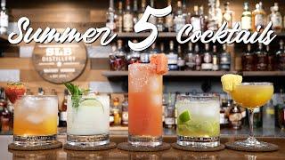 My 5 FAVORITE Summer Cocktails - Easy AND Simple