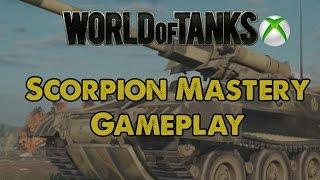 M56 Scorpion Mastery Gameplay - WoT Xbox One