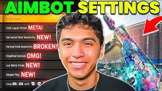 Lucky Chamu's AIMBOT Settings in Call of Duty! (Black Ops 6)
