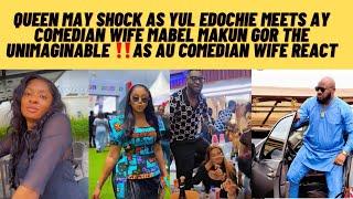 Queen may shock as yul edochie meets Ay comedian wife Mabel 4unimaginable, as ay comedian wife react