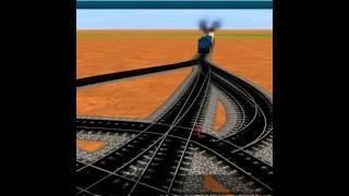 train crashing#shorts #gaming #trainzsimulator #youtubeshorts
