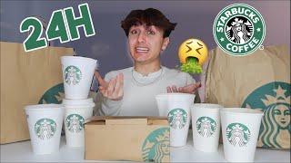 JE MANGE STARBUCKS PENDANT 24H (c'est chaud..)