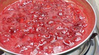 PAANO GUMAWA NG STRAWBERRY JAM? 3 INGREDIENTS ONLY!