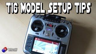 Jumper T16 Radio: Model setup tips