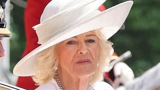 Queen Camilla's Behavior At Trooping The Colour 2025 Has Heads Turning