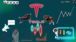 TESLA Update - Halten die 200$ ? Prognose und  Technische Analyse #teslastock #tesla