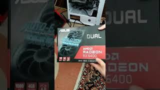 ASUS DUAL Radeon RX 6400 Unboxing #shorts #unboxing