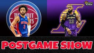 Detroit Pistons vs Los Angeles Lakers Postgame Show | Pistons Talk Podcast