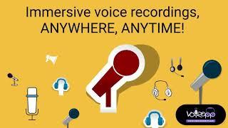 Immersive Voice Overs Through Professional Artists @Voyzapp