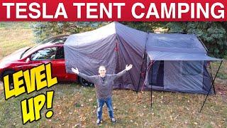 Level Up Your Tesla Camping Game With This Versatile Tent!