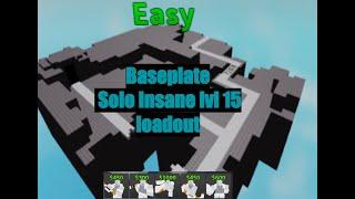 Critical Tower Defense \ Baseplate Solo Insane lvl 15 loadout