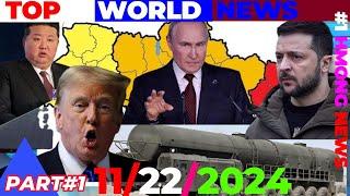 XOV XWM HMOOB#1 WORLD NEWS: 11/22/2024PUTIN HAWV ROG, NKOREA HAWV NUCLEAR TUA MEKAS, NATO SAB LAJ