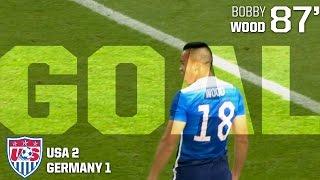 MNT vs. Germany: Bobby Wood Goal - June 10, 2015