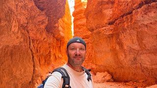 Bryce Canyon National Park. Utah. Walk along the trail with me. ASMR