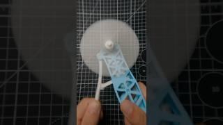 Mechanical squeeze fan #3dprinted